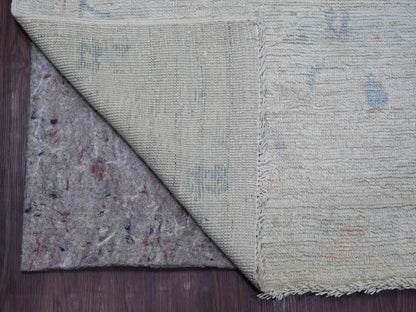Oushak Oushak hand-knotted wool rug in Gray, 7'8" x 9'7" — SKU O021606 (view 4)