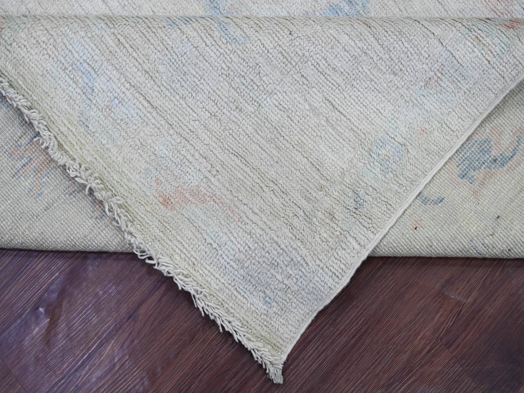 Oushak Oushak hand-knotted wool rug in Gray, 7'8" x 9'7" — SKU O021606 (view 6)