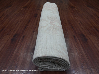Oushak Oushak hand-knotted wool rug in Gray, 8' x 9'10" — SKU O021609 (view 9)