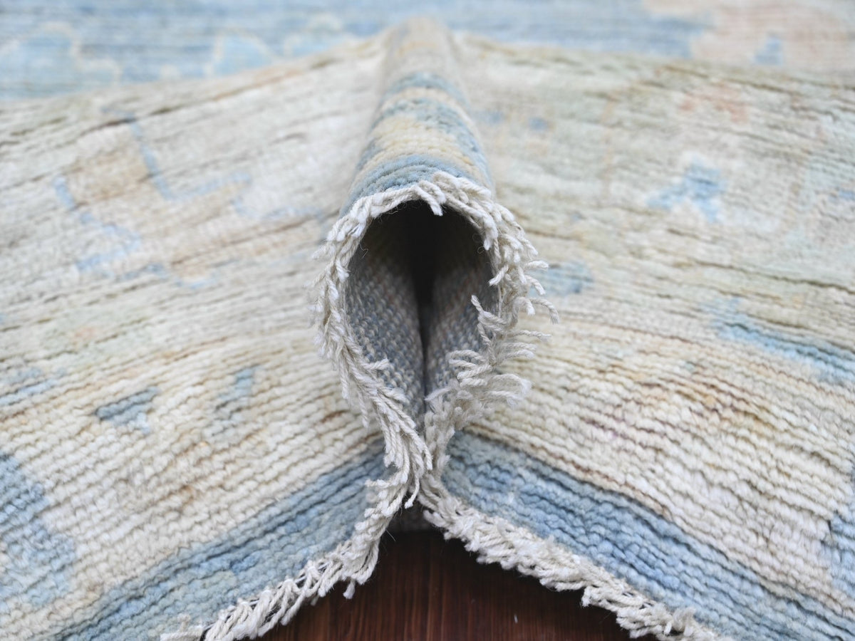 Oushak Oushak hand-knotted wool rug in Gray, 7'6" x 9'7", SKU O021613 (view 5)