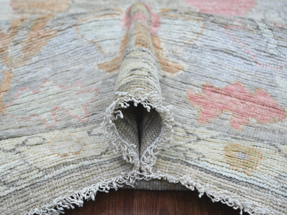 Oushak Oushak hand-knotted wool rug in Gray, 8'3" x 9'7" — SKU O021614 (view 5)
