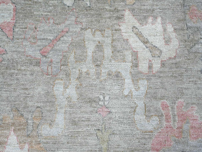 Oushak Oushak hand-knotted wool rug in Gray, 8'3" x 9'7" — SKU O021614 (view 8)