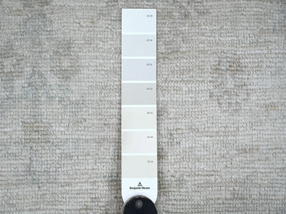 Oushak Oushak hand-knotted wool rug in Ivory & Gray, 7'9" x 9'11" — SKU O021616 (view 7)