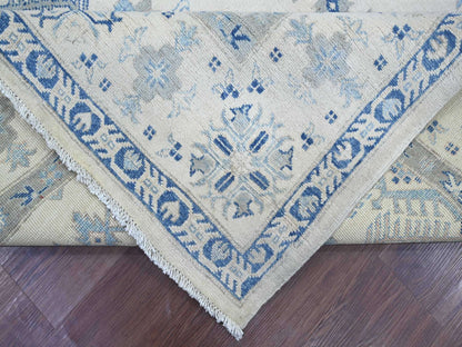 Kazak Kazak hand-knotted wool rug in Ivory, 8' x 9'6" — SKU O021626 (view 6)