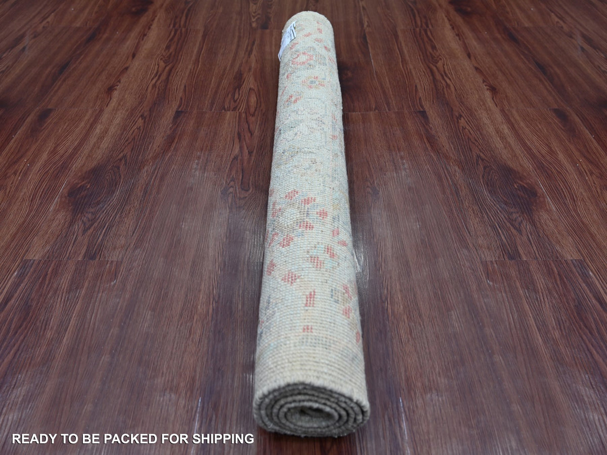 Oushak Oushak hand-knotted wool rug in Gray, 3'3" x 4'11" — SKU O021699 (view 4)