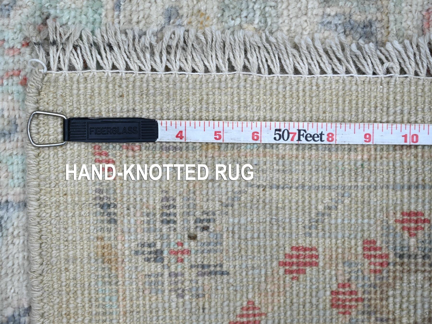 Oushak Oushak hand-knotted wool rug in Gray, 3'3" x 4'11" — SKU O021699 (view 6)