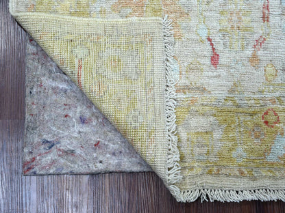 Oushak Oushak hand-knotted wool rug in Gray, 3' x 4'10" — SKU O021700 (view 2)