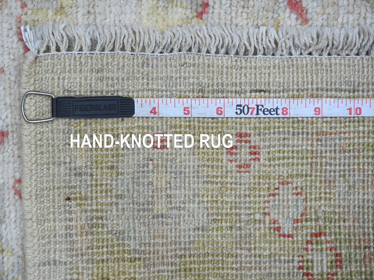 Oushak Oushak hand-knotted wool rug in Gray, 3' x 4'10" — SKU O021700 (view 6)