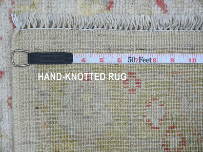 Oushak Oushak hand-knotted wool rug in Gray, 3' x 4'10" — SKU O021700 (view 6)