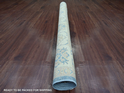 Blue 5'11" x 8'10" Kazak Hand knotted Wool Rug - Sku: O021784