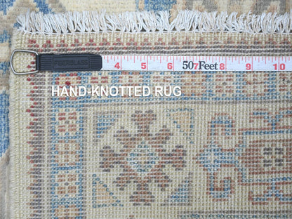 Kazak Kazak hand-knotted wool rug in Ivory, 3'3" x 4'7" — SKU O021800 (view 6)