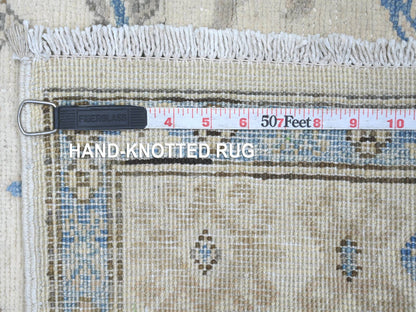 Kazak Kazak hand-knotted wool rug in Ivory, 2'10" x 4'8" — SKU O021809 (view 6)