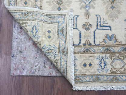 Kazak Kazak hand-knotted wool rug in Ivory, 2'10" x 4'8" — SKU O021811 (view 2)