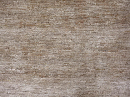 Brown 9'8" x 9'9" Modern and Contemporary Hand knotted Wool Rug - Sku: O021835