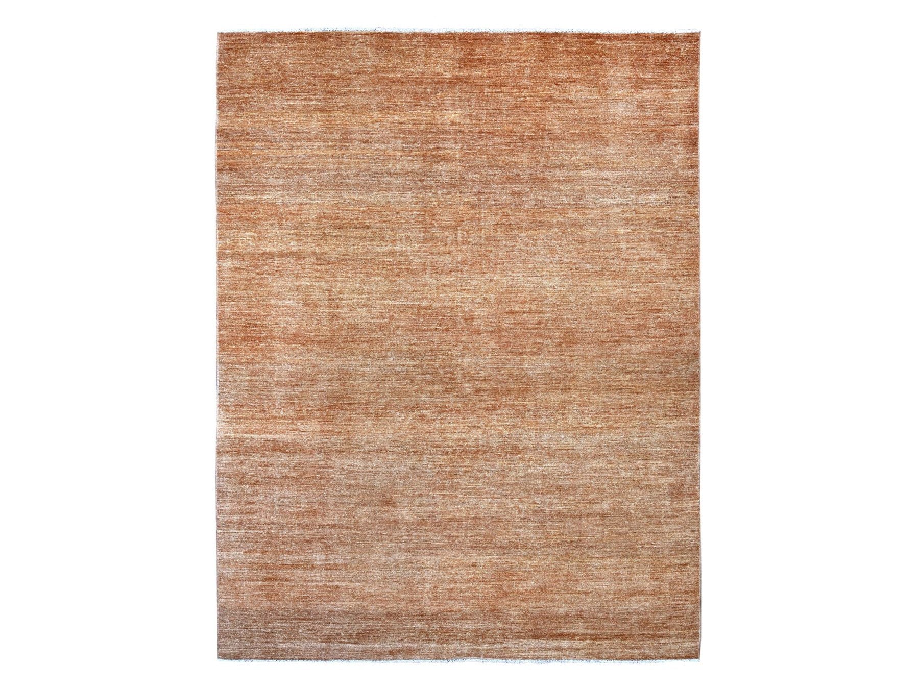 Brown 8'11" x 11'7" Modern and Contemporary Hand knotted Wool Rug - Sku: O021836