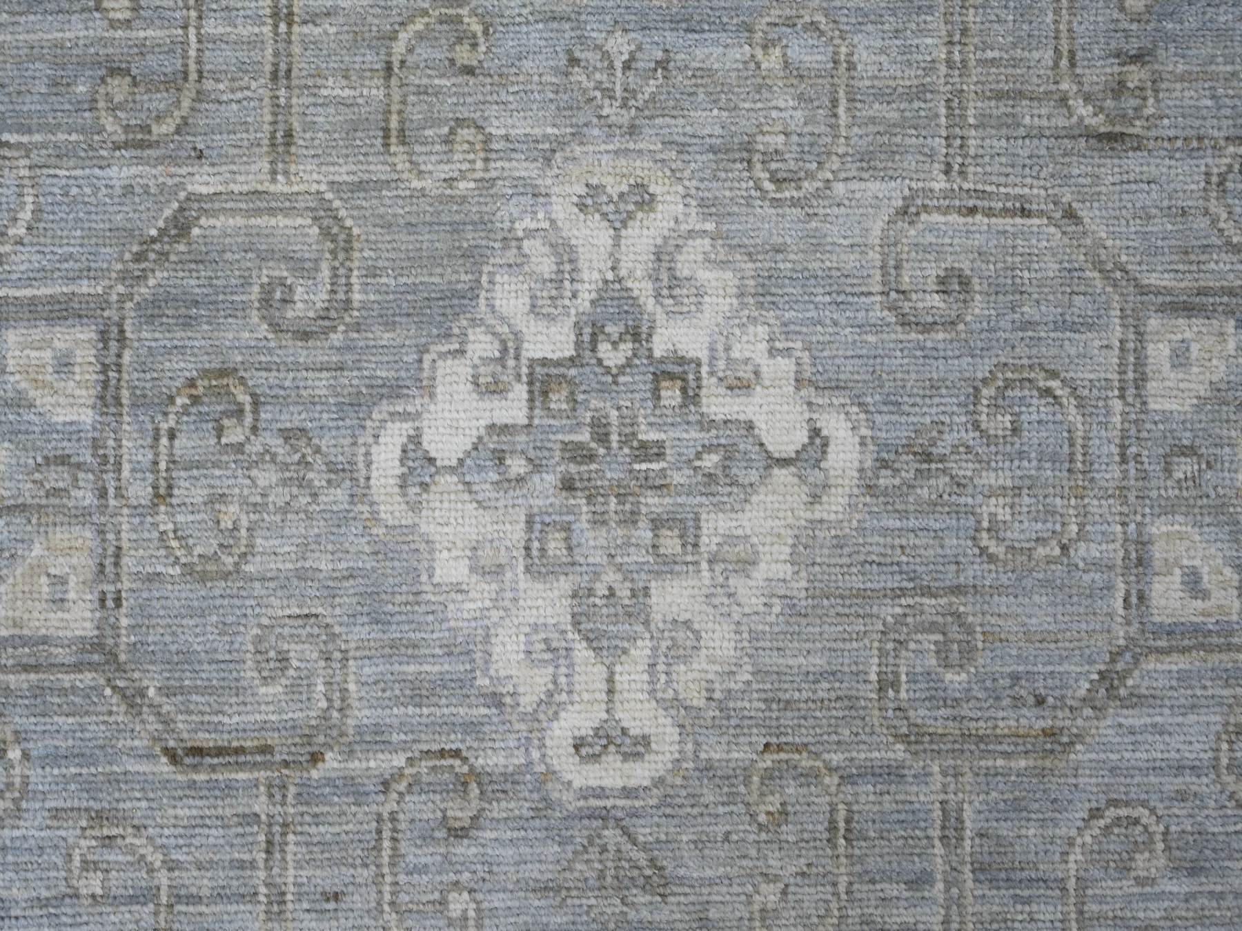 Khotan Khotan hand-knotted wool rug in Gray, 8'8" x 11'8" — SKU O021885 (view 8)
