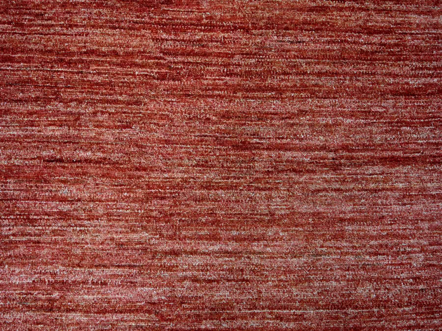 Modern / Contemporary hand-knotted wool rug in Red, 7'8" x 9'8" — SKU O021895 (view 8)