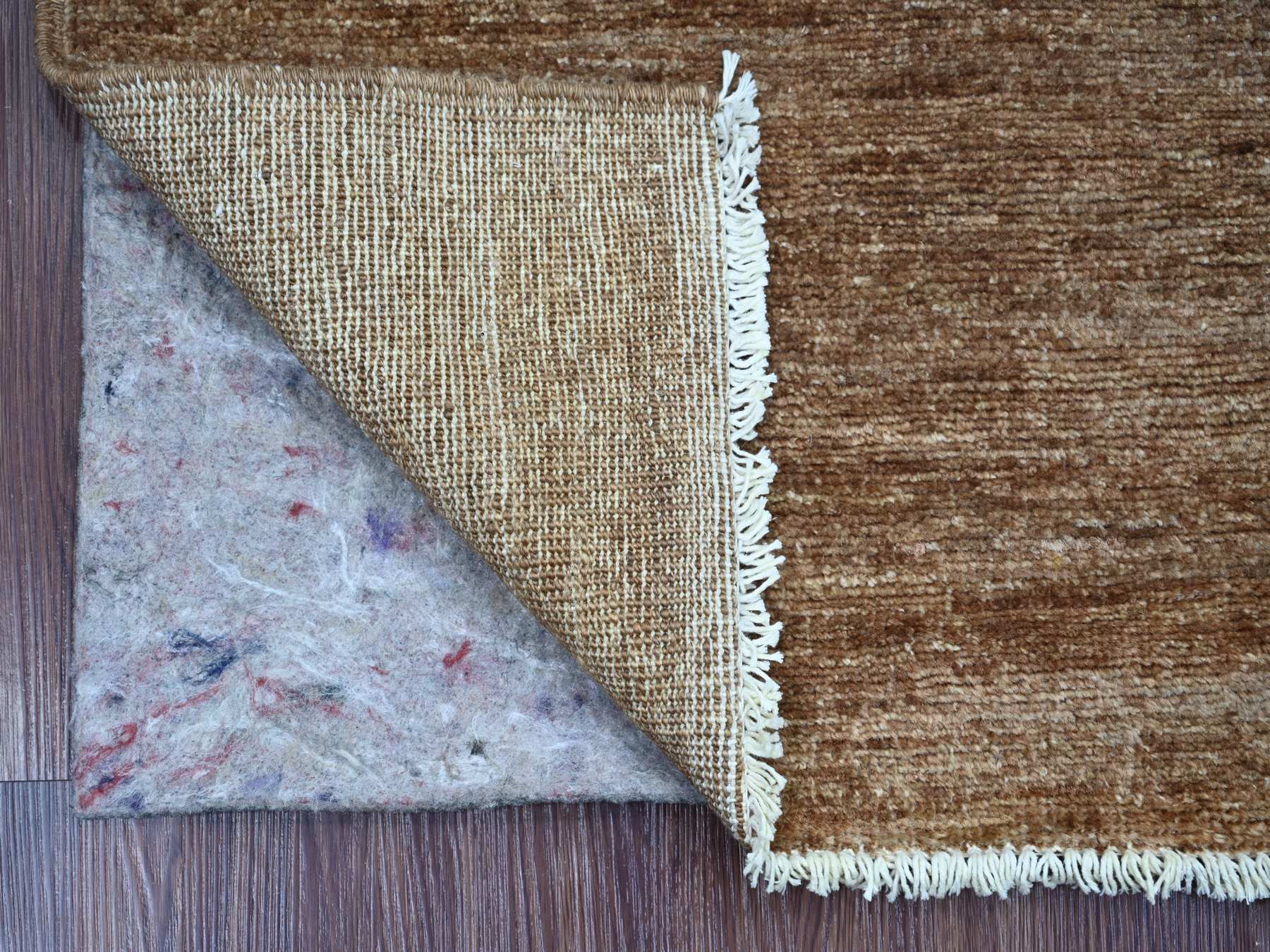 Brown 2'8" x 5'7" Modern and Contemporary Hand knotted Wool Rug - Sku: O021934