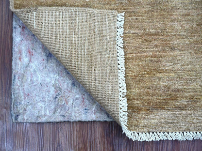 Brown 2'1" x 2'11" Modern and Contemporary Hand knotted Wool Rug - Sku: O021938