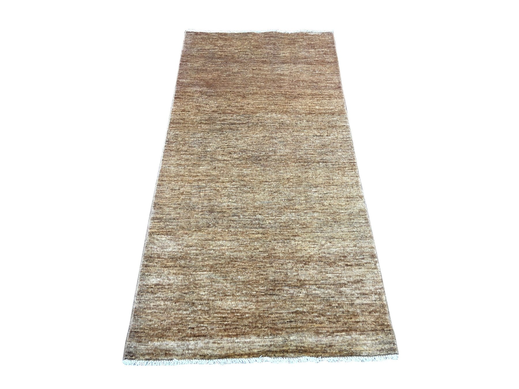 Brown 3'0" x 5'11" Modern and Contemporary Hand knotted Wool Rug - Sku: O021945