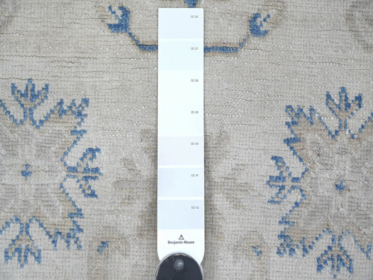 Kazak Kazak hand-knotted wool rug in Ivory, 4' x 5'8" — SKU O021979 (view 3)