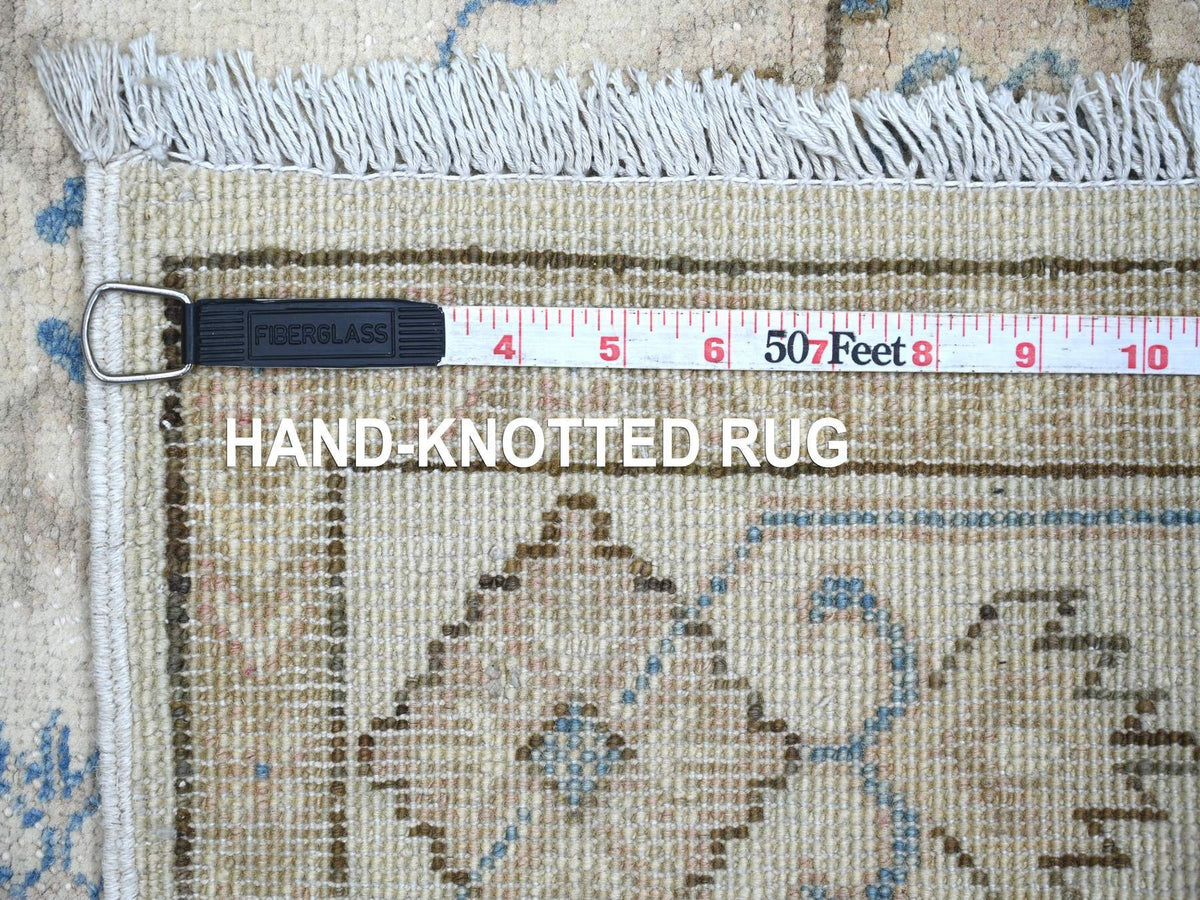 Kazak Kazak hand-knotted wool rug in Ivory, 3'10" x 5'8" — SKU O021981 (view 6)