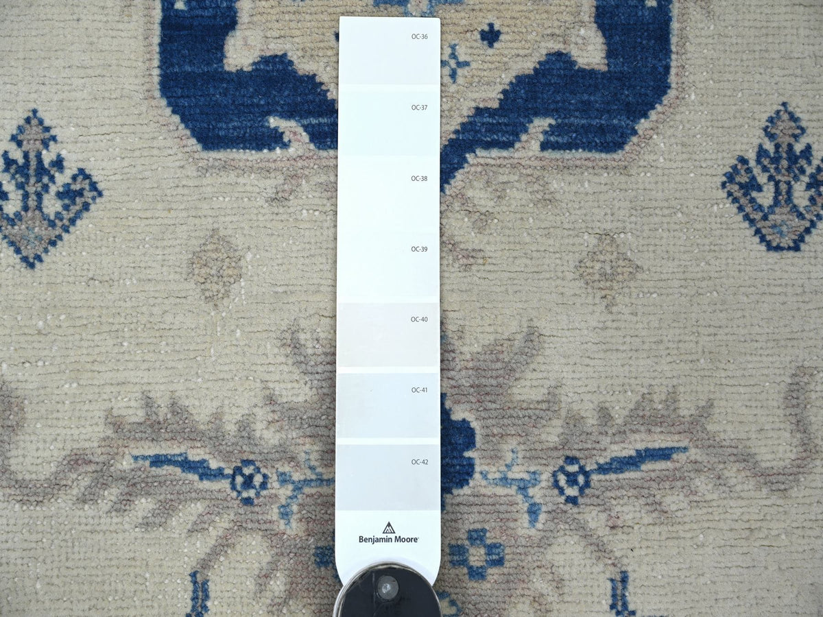 Kazak Kazak hand-knotted wool rug in Ivory, 2'11" x 4'10" — SKU O021984 (view 3)