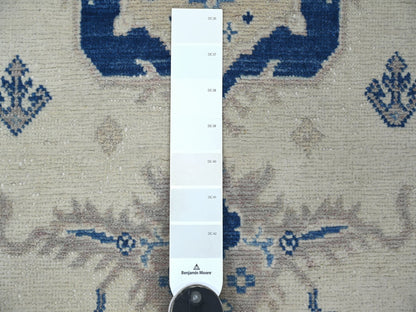 Kazak Kazak hand-knotted wool rug in Ivory, 2'11" x 4'10" — SKU O021984 (view 3)