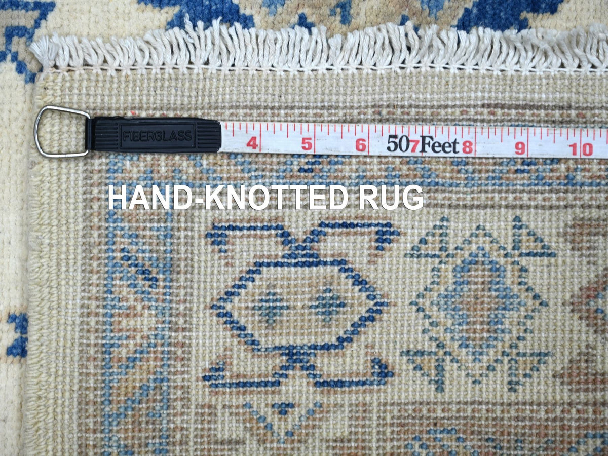 Kazak Kazak hand-knotted wool rug in Ivory, 2'10" x 4'8" — SKU O021988 (view 6)