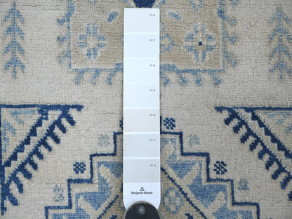 Kazak Kazak hand-knotted wool rug in Ivory, 3'3" x 4'8" — SKU O021992 (view 3)