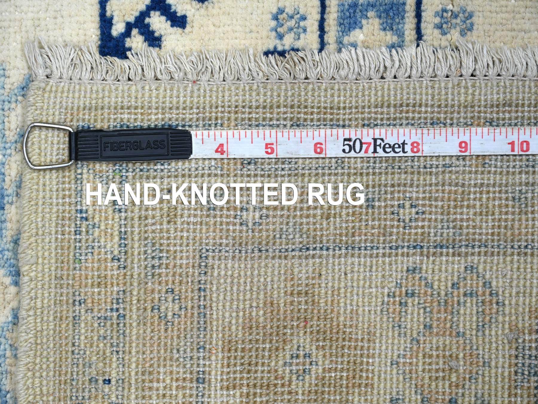 Kazak Kazak hand-knotted wool rug in Ivory, 3'3" x 4'8" — SKU O021992 (view 6)