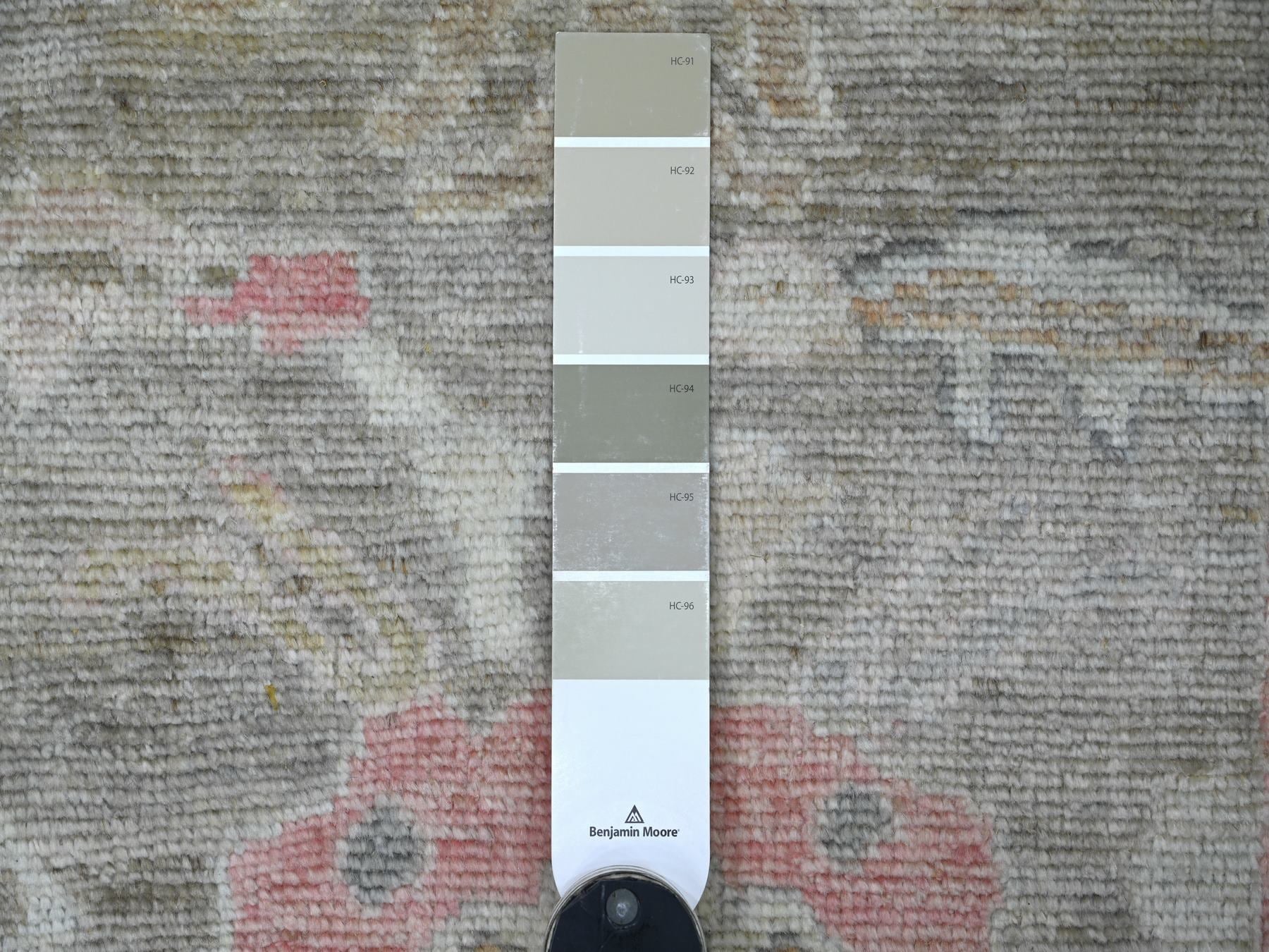 Oushak Oushak hand-knotted wool runner in Brown & Gray, 3' x 19' — SKU O022027 (view 3)