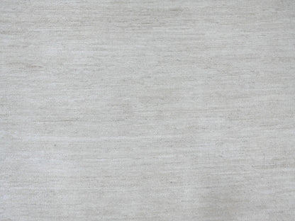 Modern / Contemporary hand-knotted wool rug in Ivory, 8'8" x 11'9" — SKU O022097 (view 8)