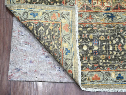 Grey 9'10" x 13'4" Mamluk Hand knotted Wool Rug - Sku: O022105