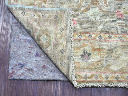 Oushak Oushak hand-knotted wool runner in Gray & Brown, 2'8" x 15'3" — SKU O022155 (view 2)
