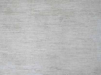 Modern / Contemporary hand-knotted wool rug in Ivory, 8'3" x 9'3" — SKU O022158 (view 8)