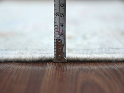 Oushak Oushak hand-knotted wool runner in Gray, 3'3" x 7'10" — SKU O022192 (view 5)