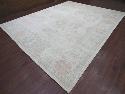 Oushak Oushak hand-knotted wool rug in Gray, 11'9" x 14'6" — SKU O022232 (view 3)