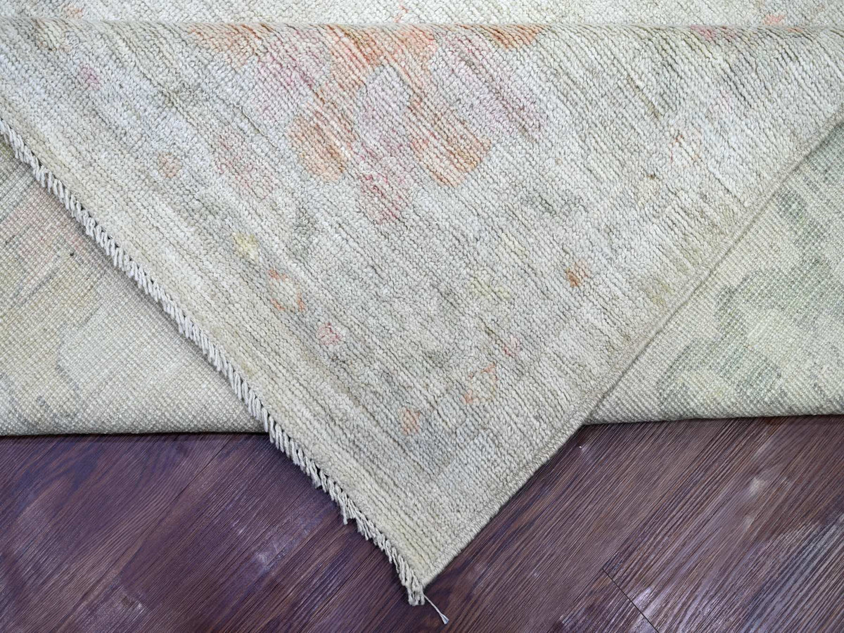 Oushak Oushak hand-knotted wool rug in Gray, 11'9" x 14'6" — SKU O022232 (view 6)