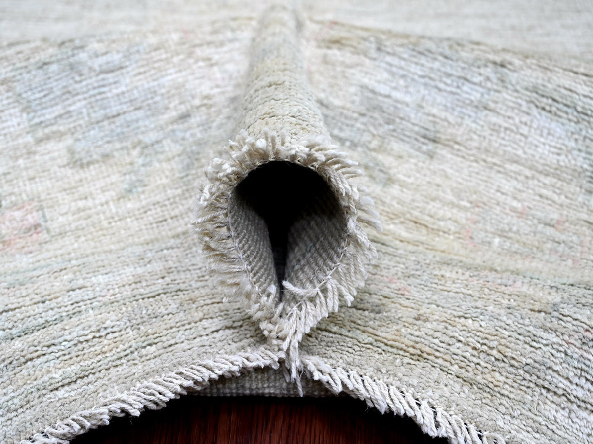 Oushak Oushak hand-knotted wool rug in Gray, 11'8" x 14'11" — SKU O022234 (view 5)