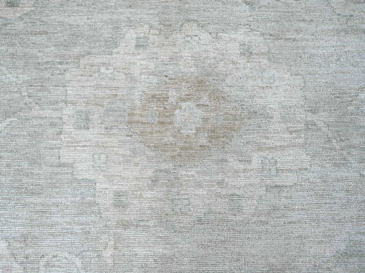 Oushak Oushak hand-knotted wool rug in Gray, 11'8" x 14'11" — SKU O022234 (view 8)