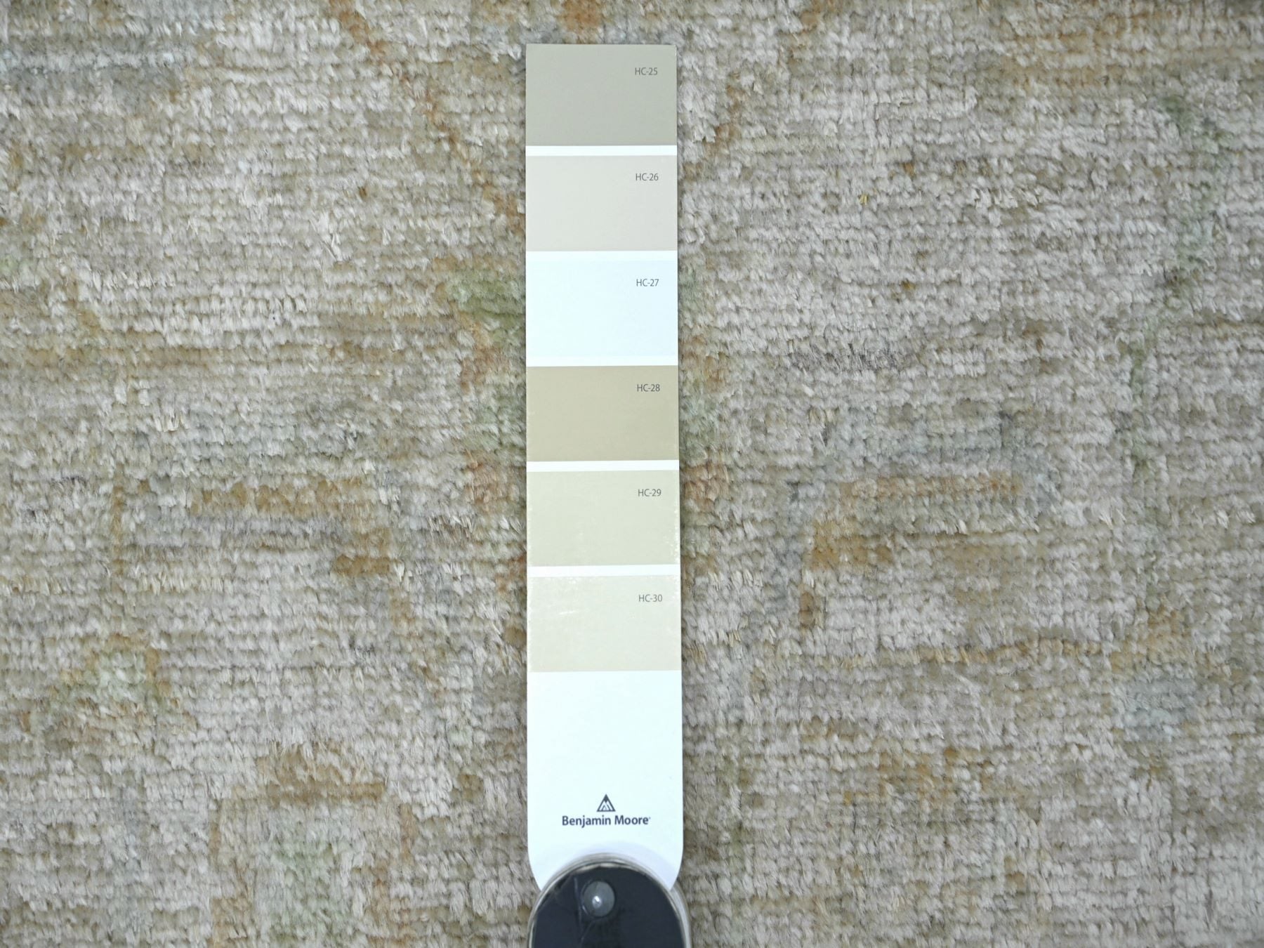 Oushak Oushak hand-knotted wool rug in Gray & Green, 2'1" x 2'11" — SKU O022240 (view 3)