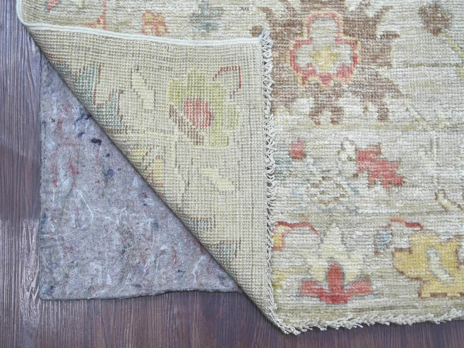 Oushak Oushak hand-knotted wool runner in Gray, 2'11" x 15'3" — SKU O022279 (view 2)