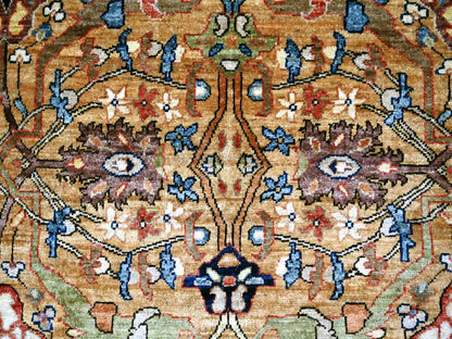 Brown 9'2" x 11'11" Tribal & Geometric Hand knotted Wool Rug - Sku: O022344