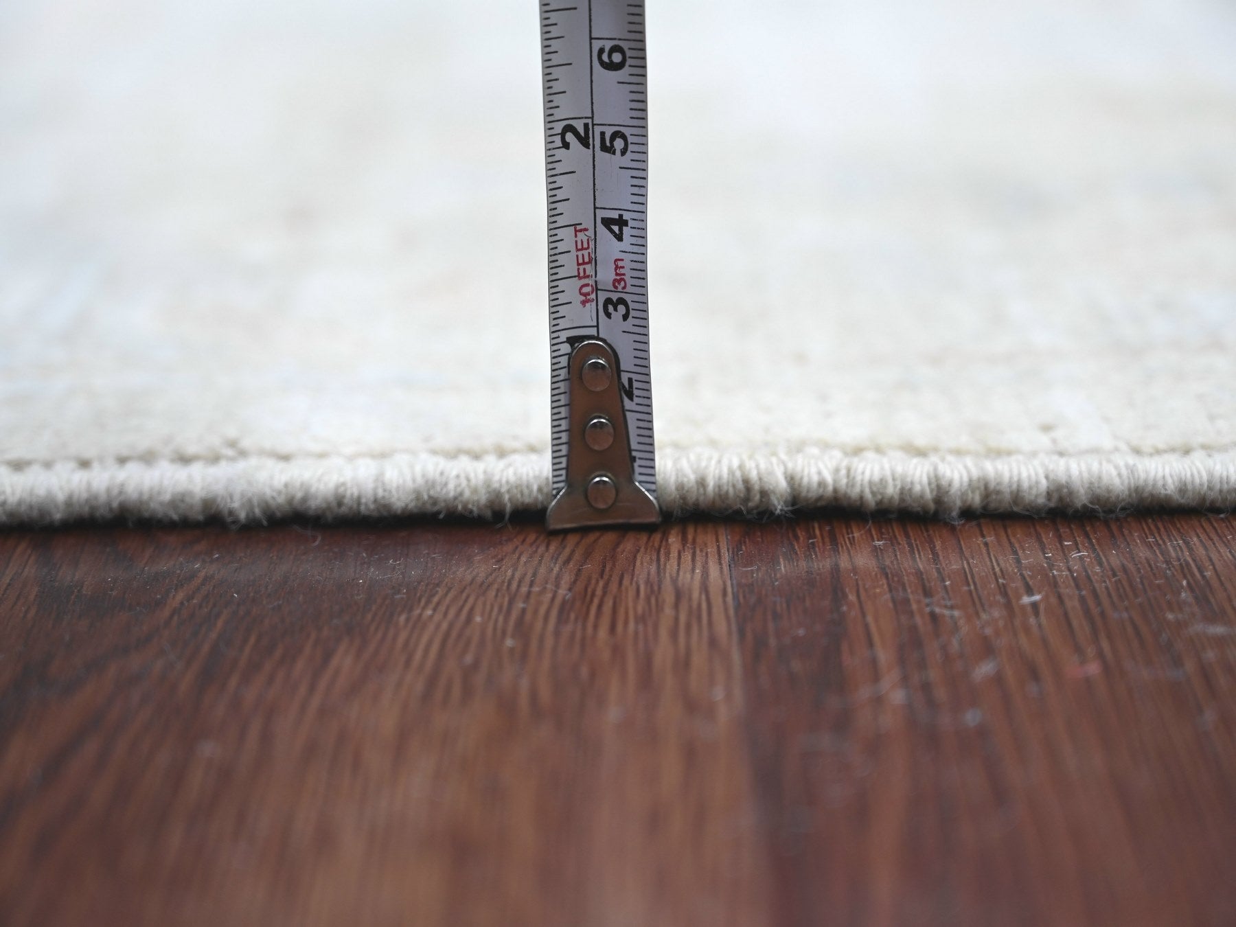Oushak Oushak hand-knotted wool runner in Ivory, 2'6" x 11'3" — SKU O022387 (view 5)