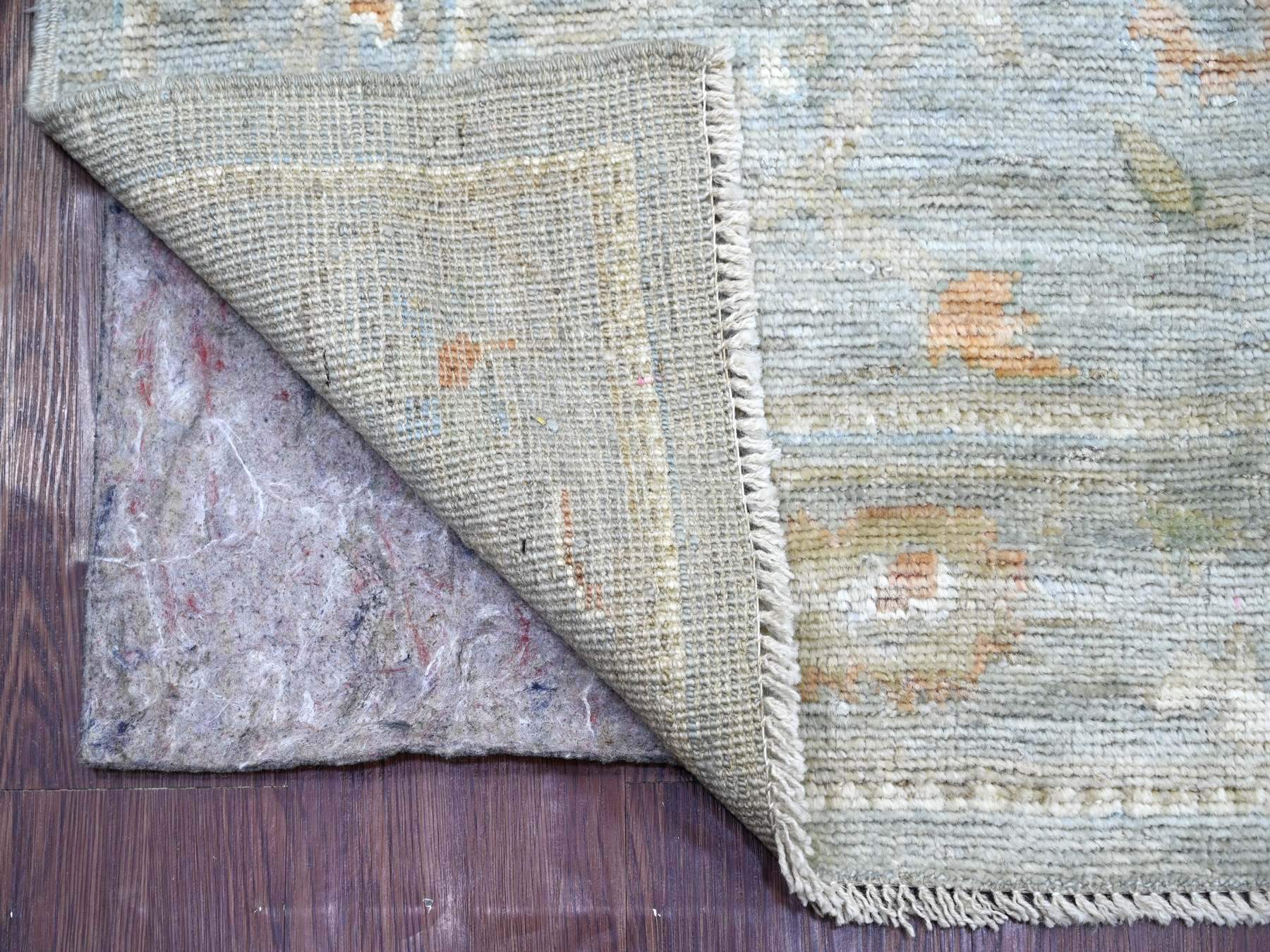 Oushak Oushak hand-knotted wool runner in Gray, 2'10" x 13'9" — SKU O022389 (view 2)