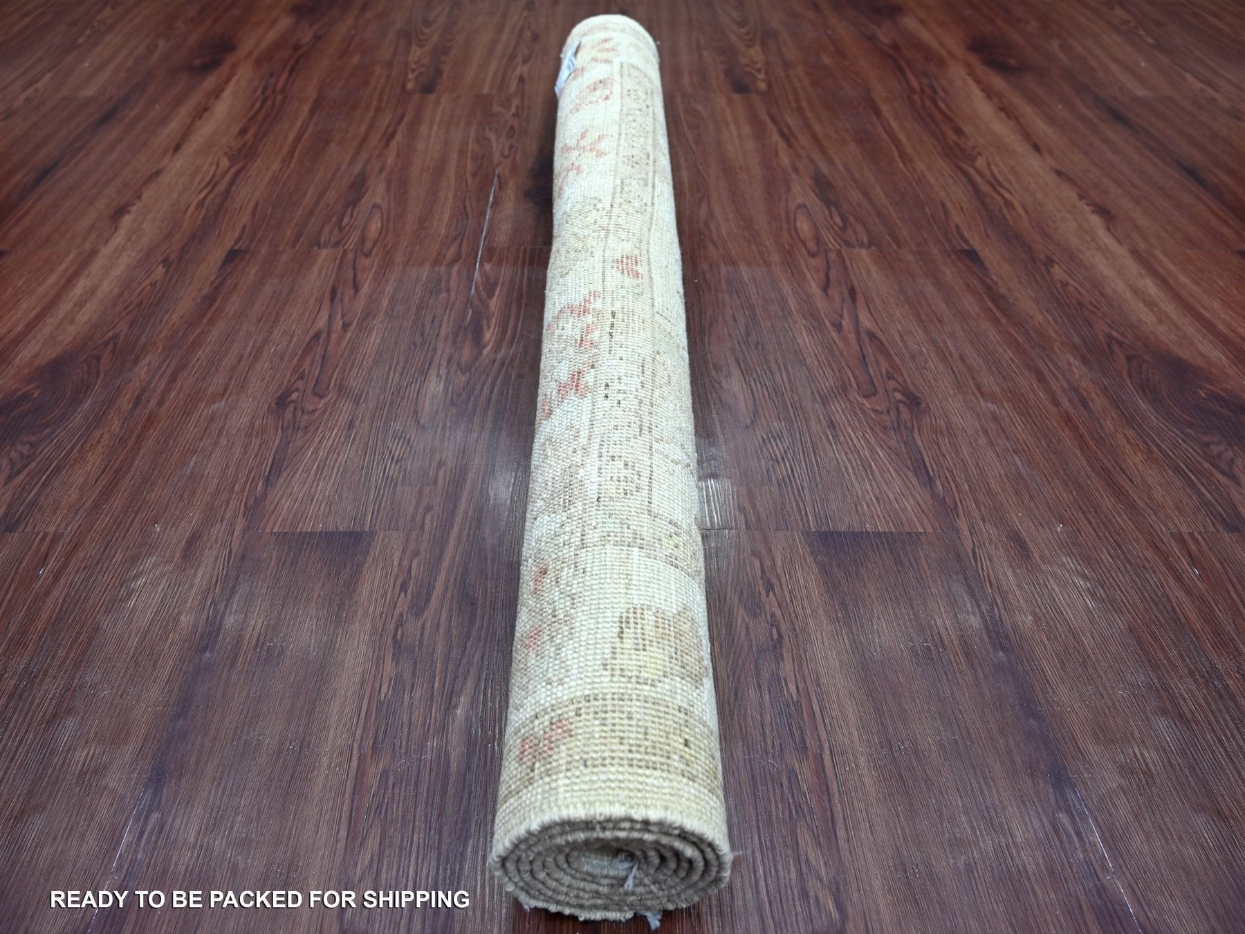 Oushak Oushak hand-knotted wool rug in Ivory, 3'11" x 5'9" — SKU O022401 (view 4)