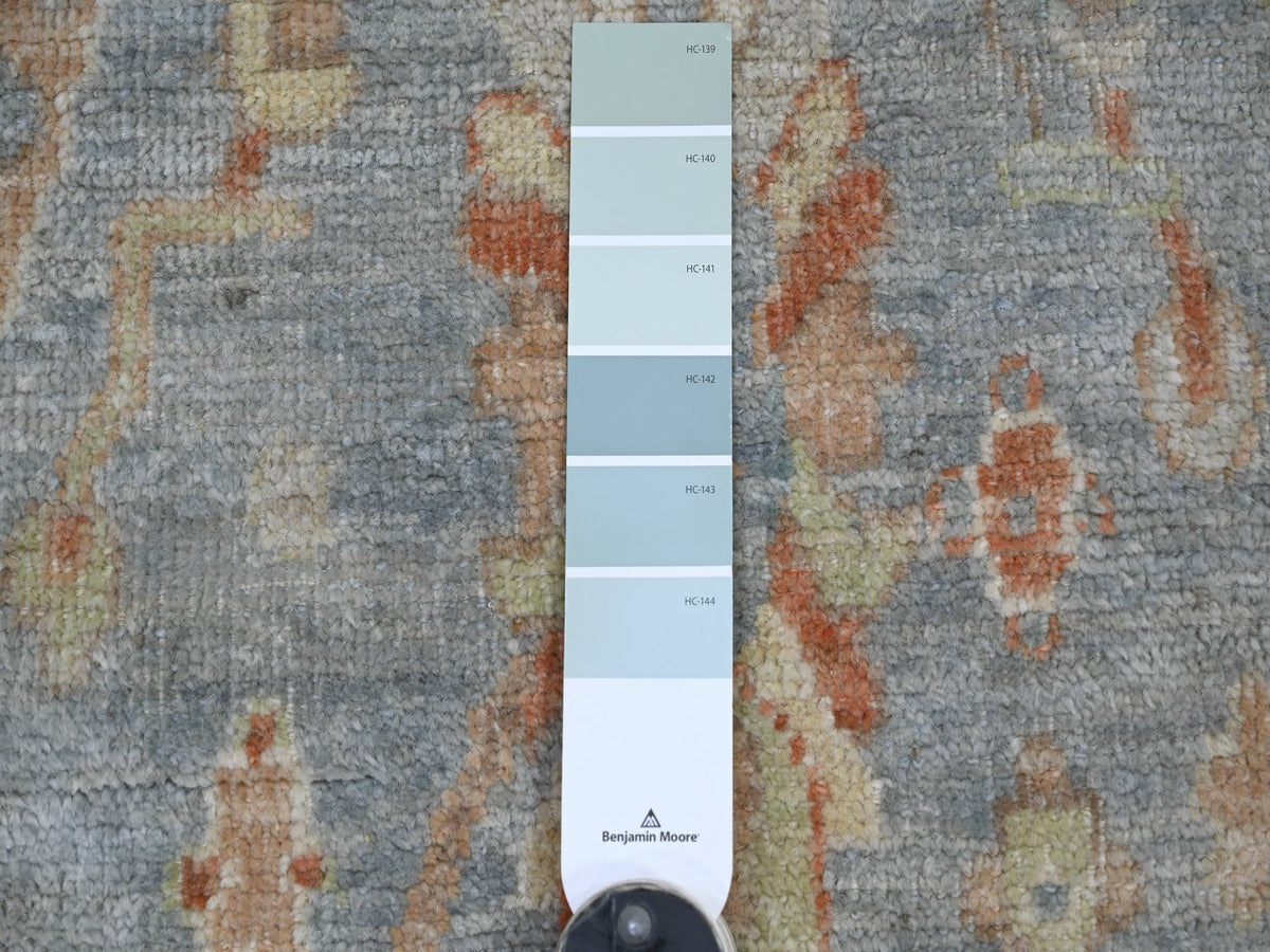 Oushak Oushak hand-knotted wool rug in Gray, 2'1" x 3'1" — SKU O022406 (view 3)