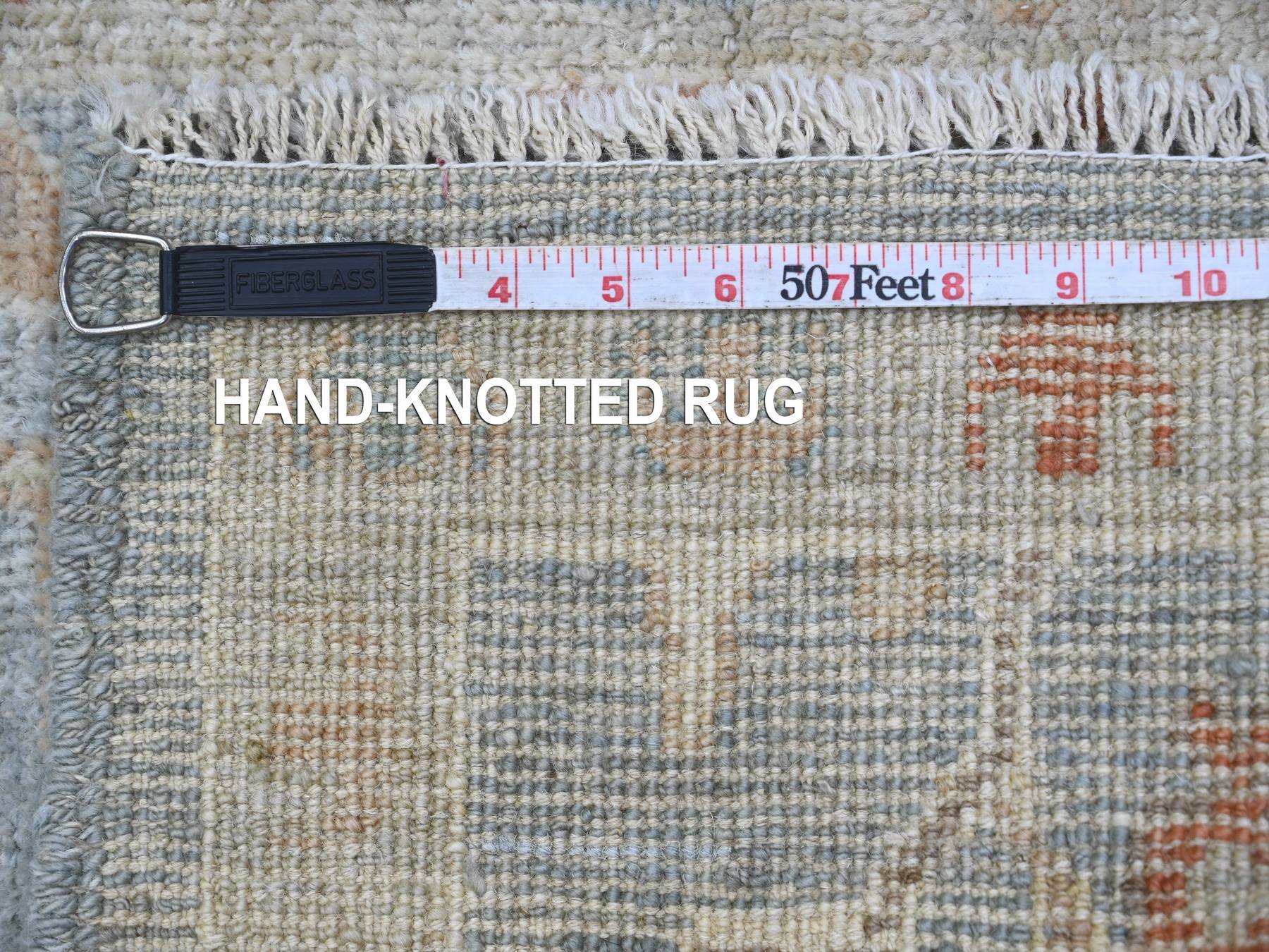 Oushak Oushak hand-knotted wool rug in Gray, 2'1" x 3'1" — SKU O022406 (view 6)
