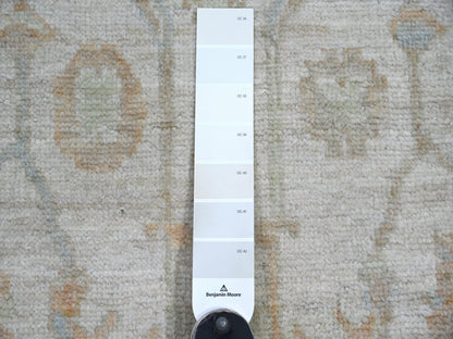 Oushak Oushak hand-knotted wool rug in Gray & Green, 2'1" x 2'11" — SKU O022408 (view 3)